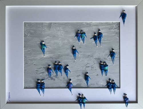 ❤️ love. Freedom ♥️ par Eka Peradze, Peinture en vente sur Singulart