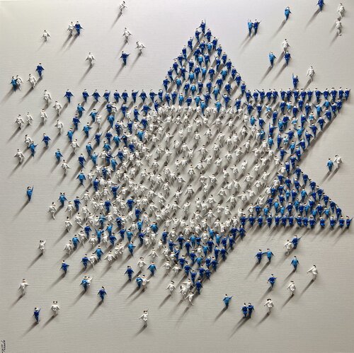 Action.Action.Freedom. par Eka Peradze, Peinture en vente sur Singulart
