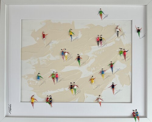 Action. Action.Freiheit.-17 par Eka Peradze, Peinture en vente sur Singulart