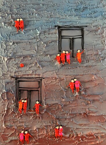 ACTION.3D FREEDOM. EKA PERADZE ART von Eka Peradze, Malerei kaufen auf Singulart