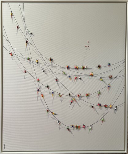 Dancing. Freedom par Eka Peradze, Peinture en vente sur Singulart
