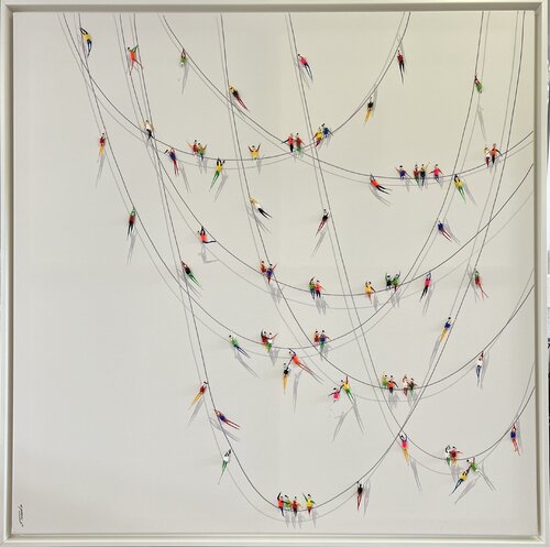 Dancing. Freedom par Eka Peradze, Peinture en vente sur Singulart