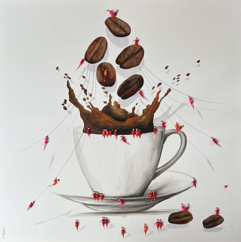 Love. Freedom. Eka par Eka Peradze, Peinture en vente sur Singulart