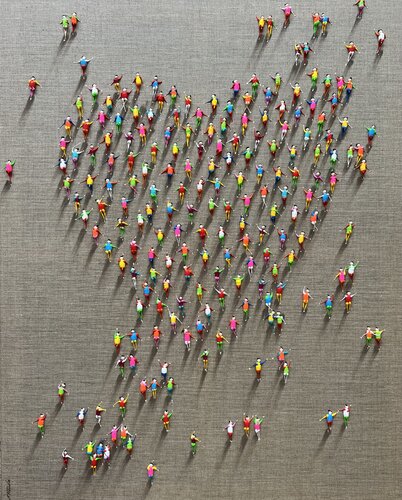 Love. Freedom. Eka de Eka Peradze, Pintura a la venta en Singulart