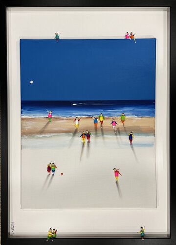 Action, Freedom, Love,Family. de Eka Peradze, Pintura a la venta en Singulart
