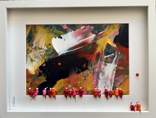 ❤️ love. Freedom ♥️ par Eka Peradze, Peinture en vente sur Singulart