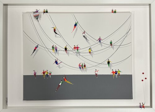 Love. Freedom. Eka par Eka Peradze, Peinture en vente sur Singulart
