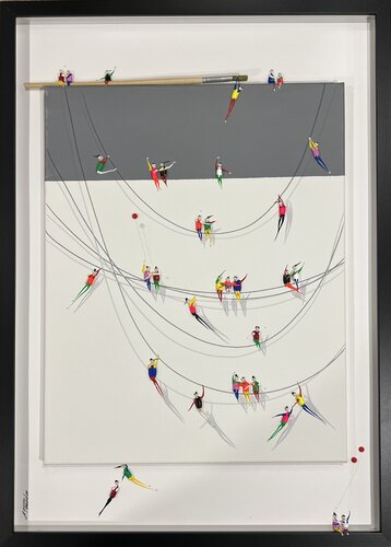 Love. Freedom. Eka par Eka Peradze, Peinture en vente sur Singulart