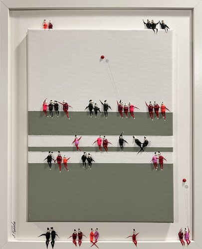 Action.Freedom. Love ❤️.♥️Ek par Eka Peradze, Peinture en vente sur Singulart