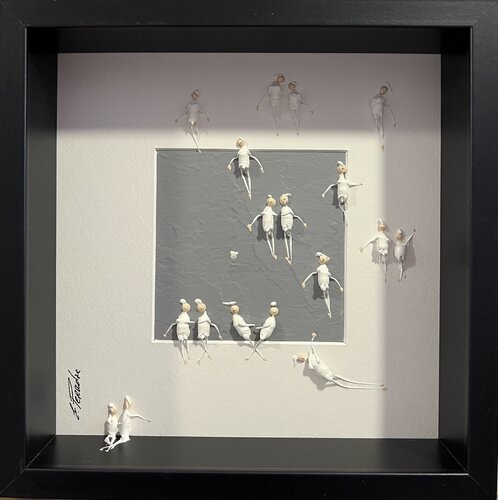 Freedom. find yourself. Love by Eka Peradze, Painting for Sale on Singulart