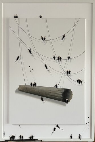 Freiheit.  Eka Peradze Art. Love par Eka Peradze, Peinture en vente sur Singulart