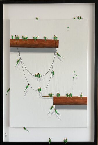 Freiheit.  Eka Peradze Art. Love van Eka Peradze, Schilderij te koop op Singulart