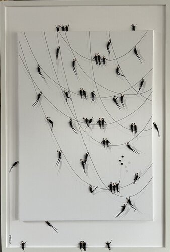 Freiheit.  Eka Peradze Art. Love von Eka Peradze, Malerei kaufen auf Singulart