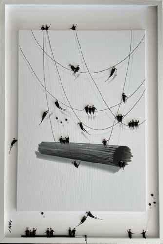 Freiheit.  Eka Peradze Art. Love von Eka Peradze, Malerei kaufen auf Singulart