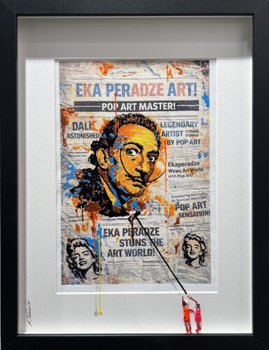 Dali. Genius & Madness. by Eka Peradze, Painting for Sale on Singulart