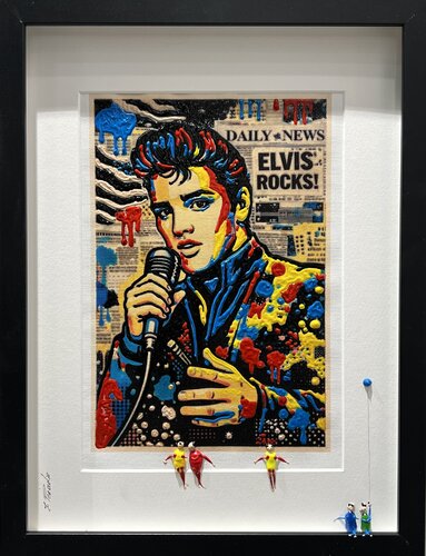 Elvis. Live Energy. par Eka Peradze, Peinture en vente sur Singulart