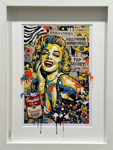 Marilyn. Fame & Rhythm. par Eka Peradze, Peinture en vente sur Singulart