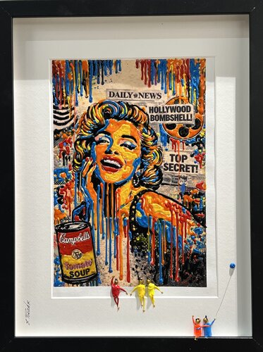 Marilyn. Fame & Rhythm. par Eka Peradze, Peinture en vente sur Singulart