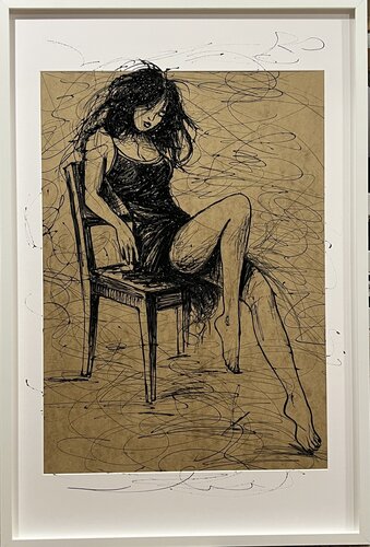 Wild Silence by Eka Peradze, 회화 for Sale on Singulart