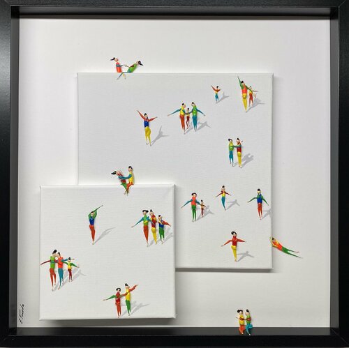 (action) freedom. 18 di Eka Peradze, Pittura in vendita su Singulart