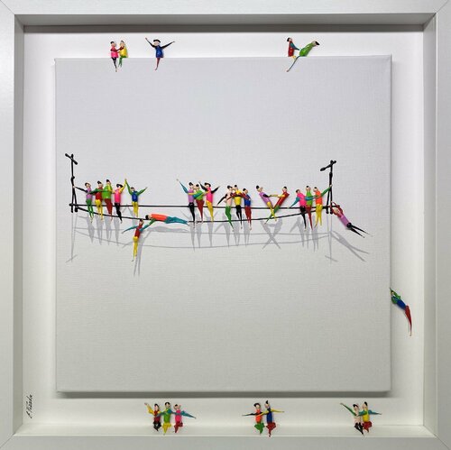 (action) freedom. 19 di Eka Peradze, Pittura in vendita su Singulart