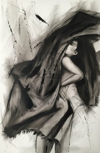 Tanzenden Frau by Eka Peradze, Painting for Sale on Singulart