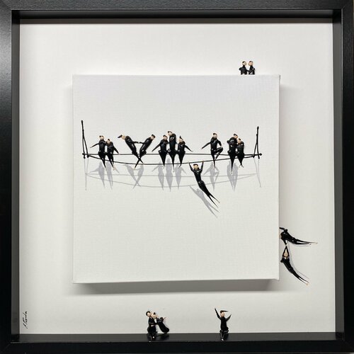 (action) freedom. 18 di Eka Peradze, Pittura in vendita su Singulart