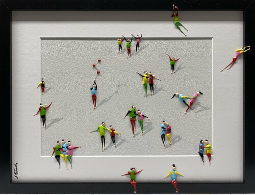 Action. Freedom par Eka Peradze, Peinture en vente sur Singulart