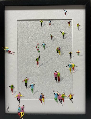 action. Freiheit lX par Eka Peradze, Peinture en vente sur Singulart