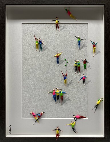 action. Freiheit lX par Eka Peradze, Peinture en vente sur Singulart