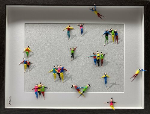 Action. Freedom par Eka Peradze, Peinture en vente sur Singulart