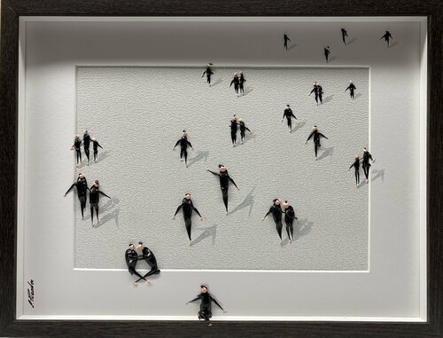 Action. Freedom par Eka Peradze, Peinture en vente sur Singulart