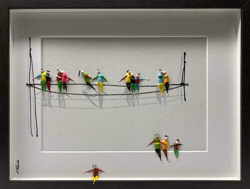 Action. Freedom par Eka Peradze, Peinture en vente sur Singulart