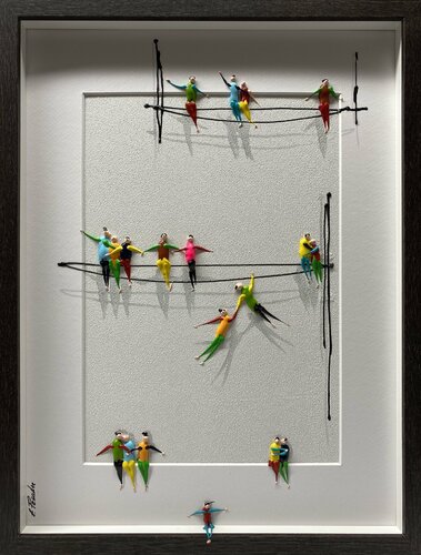 action. Freiheit lX par Eka Peradze, Peinture en vente sur Singulart