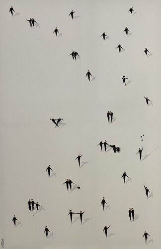 Action.Freiheit XVll par Eka Peradze, Peinture en vente sur Singulart