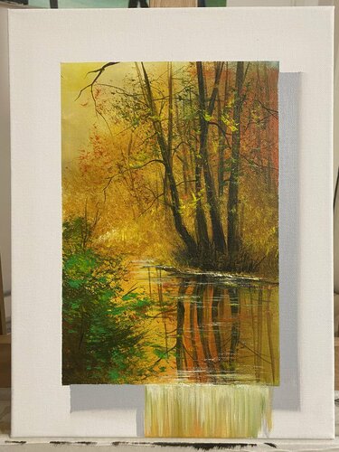 The Path par Eka Peradze, Peinture en vente sur Singulart
