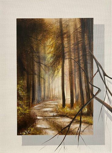 The Path par Eka Peradze, Peinture en vente sur Singulart