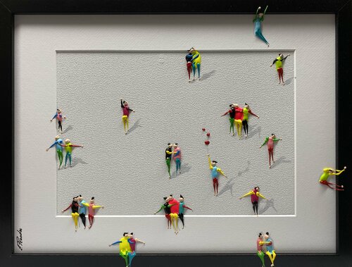 (action) freedom. 15 par Eka Peradze, Peinture en vente sur Singulart