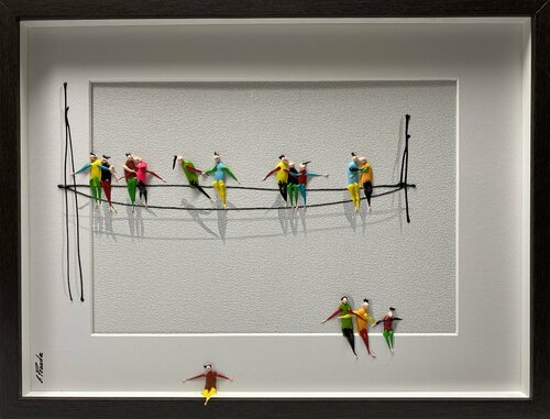 (action) freedom. 21 par Eka Peradze, Peinture en vente sur Singulart