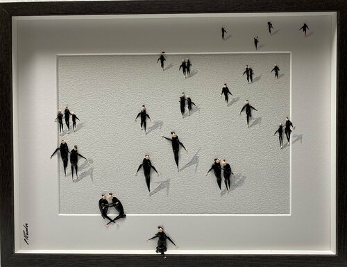 (action) freedom. 22 par Eka Peradze, Peinture en vente sur Singulart