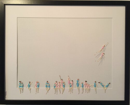 (action) freedom. 15-1 van Eka Peradze, Schilderij te koop op Singulart