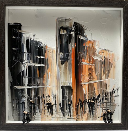 City-11 van Eka Peradze, Schilderij te koop op Singulart