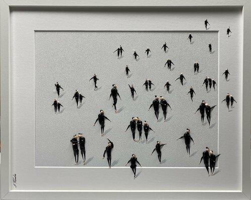 (action) freedom. 18 van Eka Peradze, Schilderij te koop op Singulart