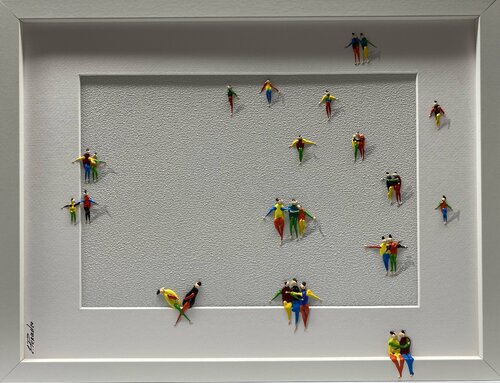 (action) freedom. 18 par Eka Peradze, Peinture en vente sur Singulart