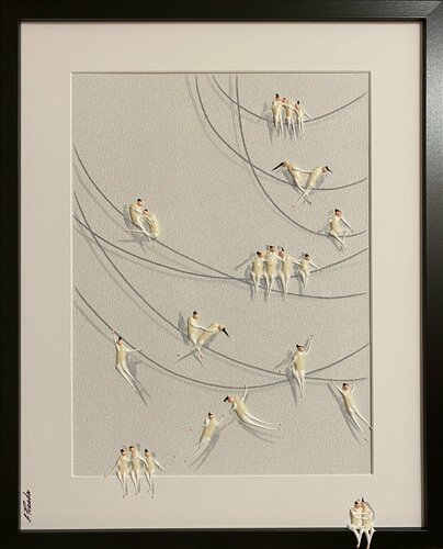 Action.Freiheit XIIl14 par Eka Peradze, Peinture en vente sur Singulart