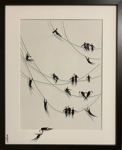 Action. Freiheit XIIl1.U par Eka Peradze, Peinture en vente sur Singulart