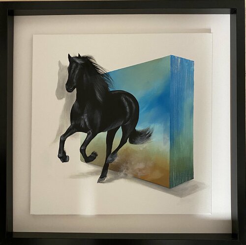 Action.Freiheit. Qw par Eka Peradze, Peinture en vente sur Singulart