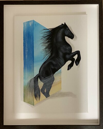 Action.Freiheit. Qwg by Eka Peradze, Painting for Sale on Singulart