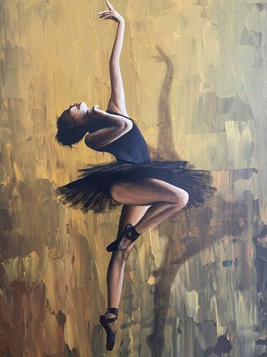 #179. Ballerina. by Eka Peradze, Painting for Sale on Singulart