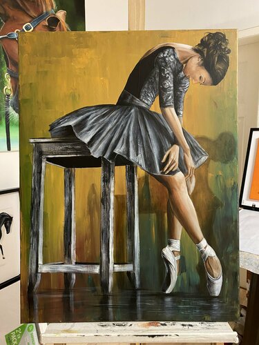 #180. Ballerina. van Eka Peradze, Schilderij te koop op Singulart